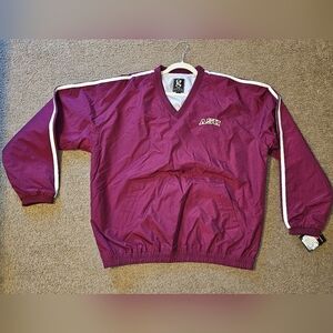 ASU Arizona State University College Sun Devils Windbreakr Pullover Vintage NWOT